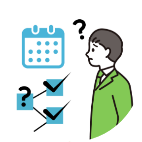 イラスト:タスク割り当てに一苦労